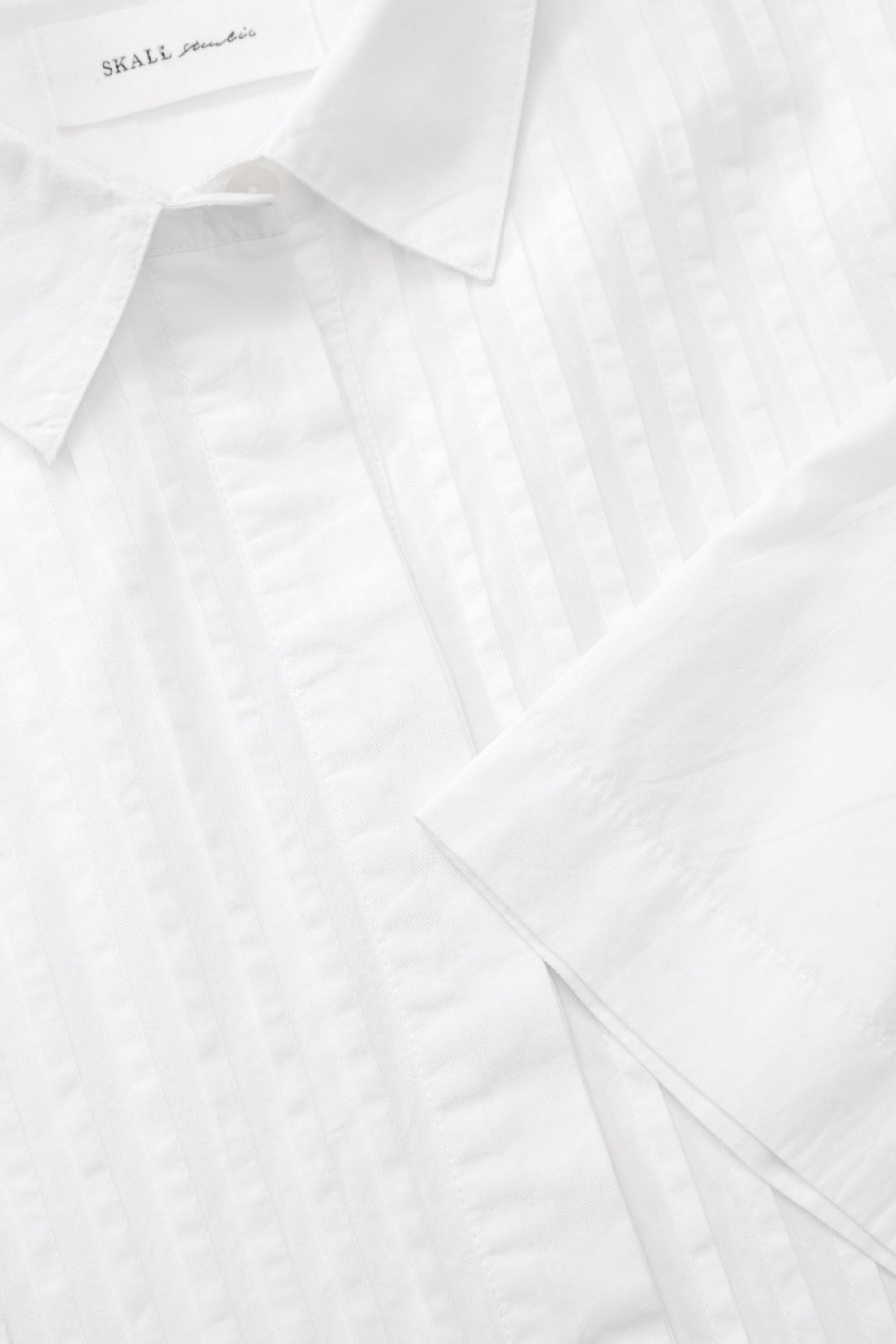 Skall Studio Dot shirtdress Dress Optic white